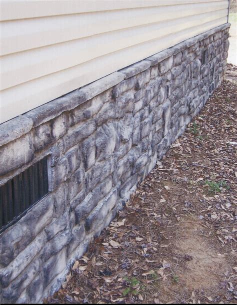 9-in x 11. . Mobile home rock skirting lowes